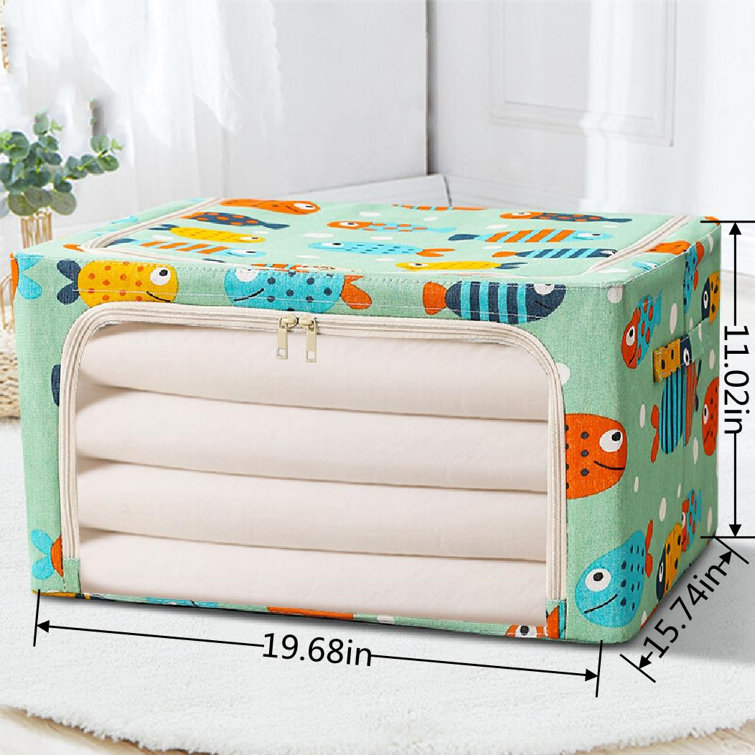 Umber Rea Fabric Storage Box Wayfair Canada